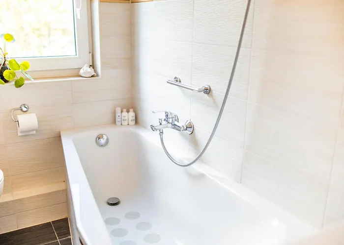 Grosse Mit Balkon, Waschmaschine Und Smart Tv Daire Jena