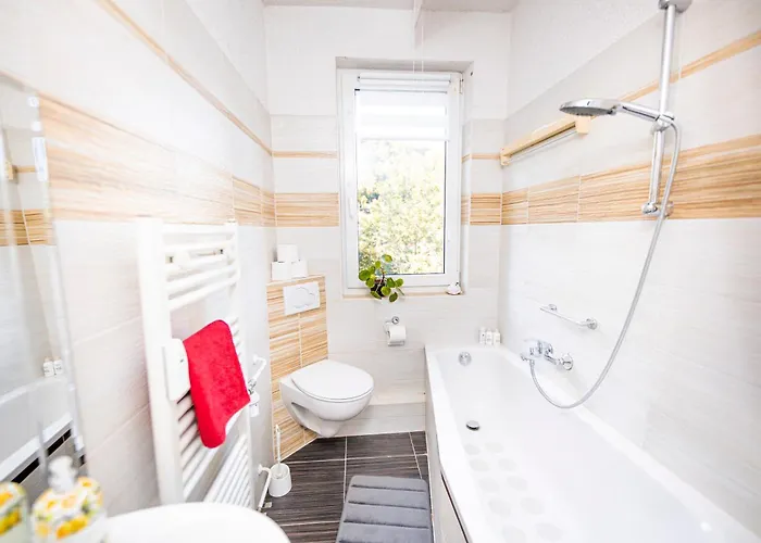 Grosse Mit Balkon, Waschmaschine Und Smart Tv * Jena