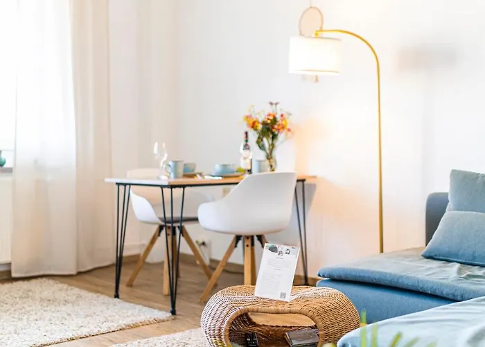 Lägenhet Grosse Mit Balkon, Waschmaschine Und Smart Tv Jena